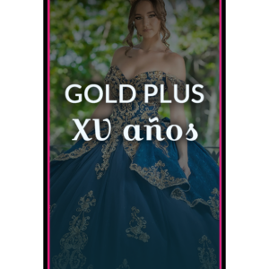 Invitación XV Años Gold Plus