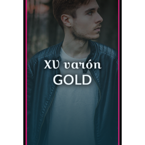 Invitación XV Varón Gold
